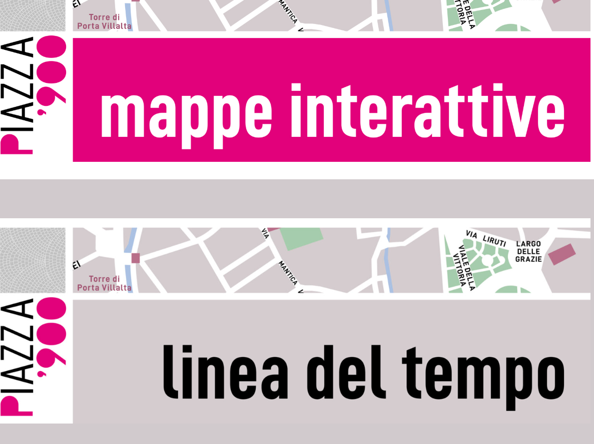 Piazza Novecento, online le mappe interattive e la linea del tempo